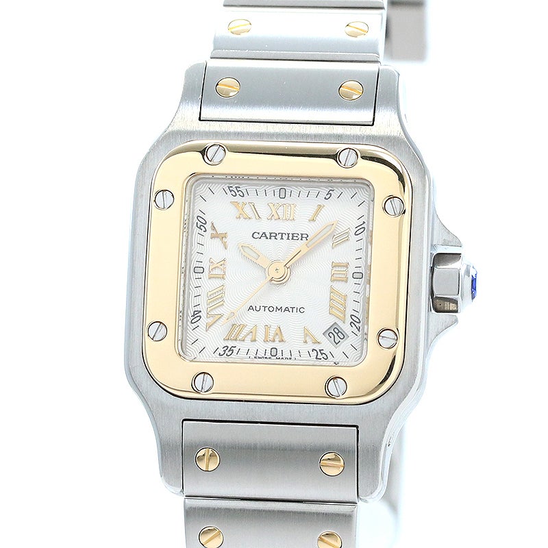 【中古】CARTIER SANTOS GALBEE SMALL MODEL 20TH ANNIVERSARY EDITION カルティエ サントスガルベ SM 20周年記念モデル W20045C4