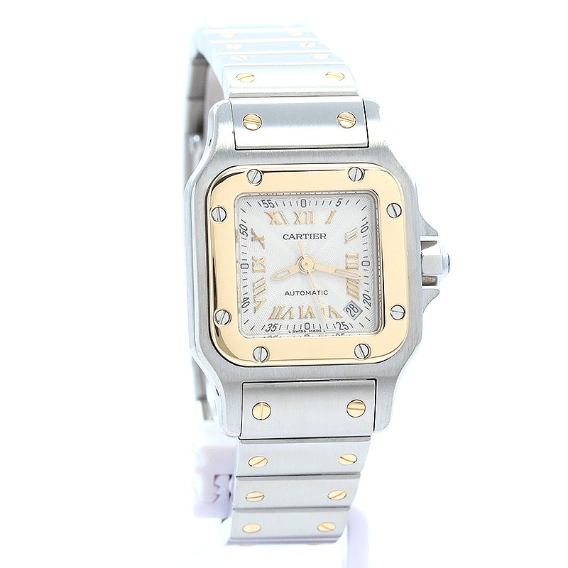 【中古】CARTIER SANTOS GALBEE SMALL MODEL 20TH ANNIVERSARY EDITION カルティエ サントスガルベ SM 20周年記念モデル W20045C4
