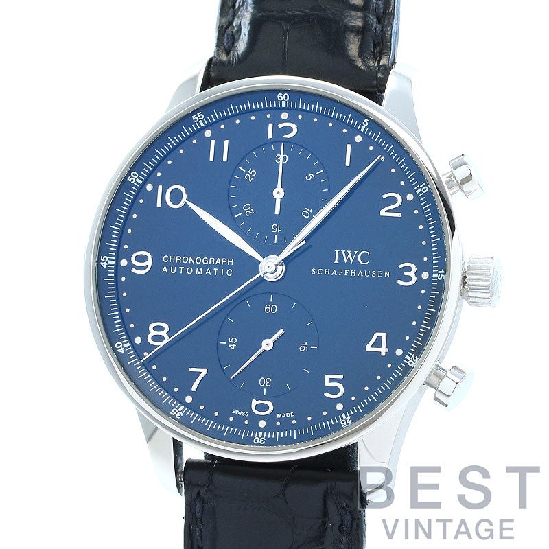 【中古】IWC PORTUGUESE CHRONOGRAPH アイ・ダブリュー・シー ポルトギーゼ・クロノグラフ IW371447