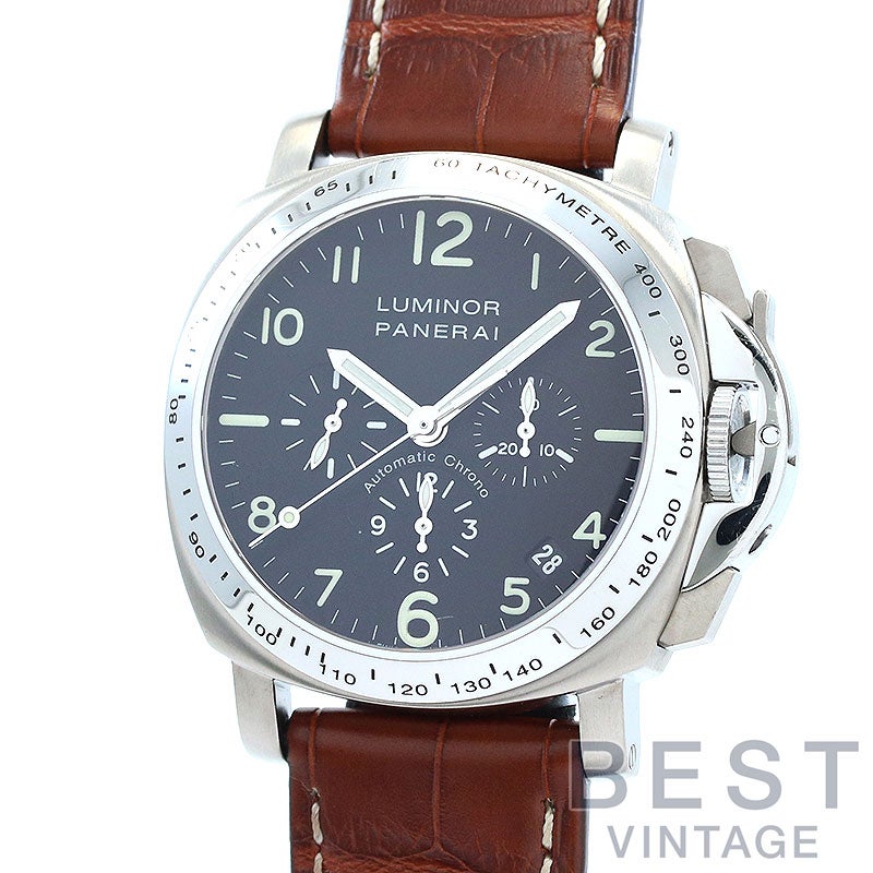 【中古】OFFICINE PANERAI LUMINOR CHRONO 40MM オフィチーネ・パネライ ルミノール クロノ 40MM PAM00074