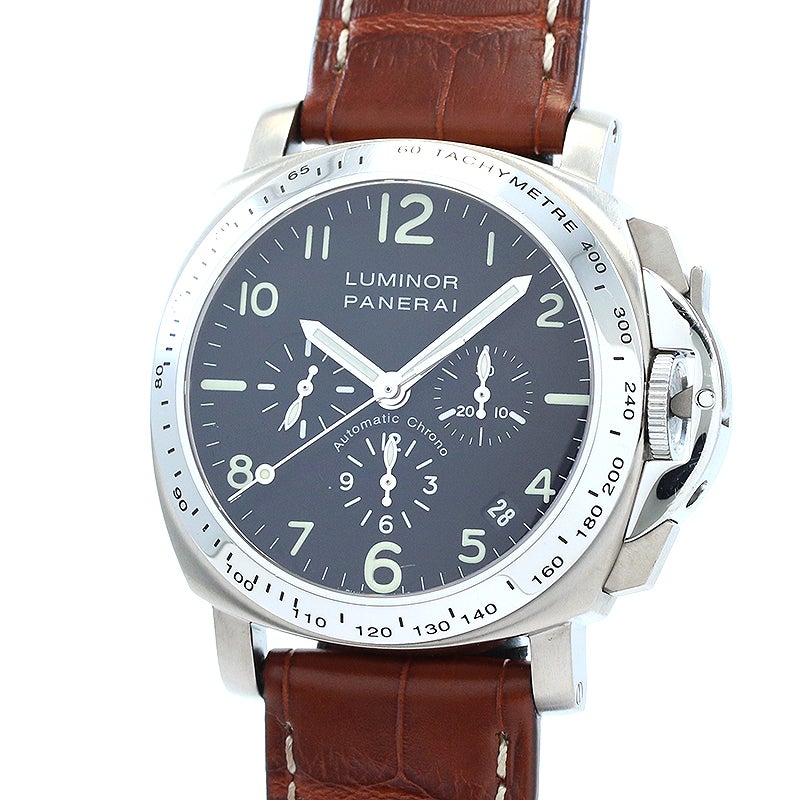 【中古】OFFICINE PANERAI LUMINOR CHRONO 40MM オフィチーネ・パネライ ルミノール クロノ 40MM PAM00074