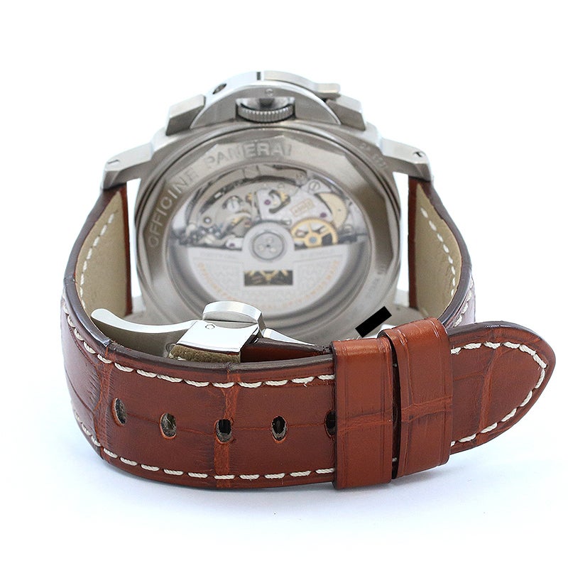 【中古】OFFICINE PANERAI LUMINOR CHRONO 40MM オフィチーネ・パネライ ルミノール クロノ 40MM PAM00074