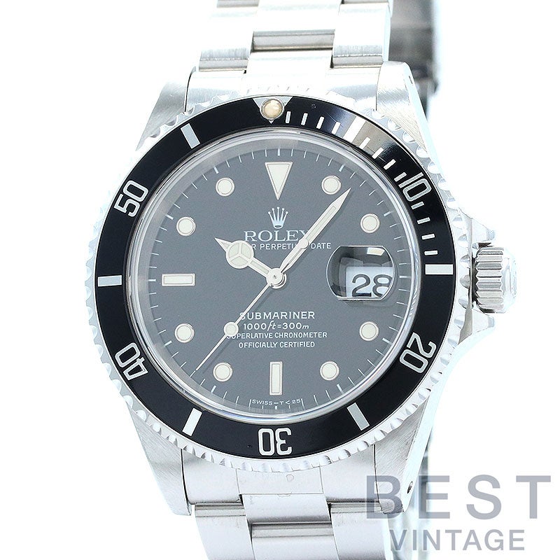 【中古】ROLEX SUBMARINER DATE ロレックス サブマリーナー デイト M16610-0004