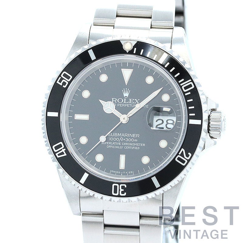 【中古】ROLEX SUBMARINER DATE ロレックス サブマリーナー デイト M16610-0004