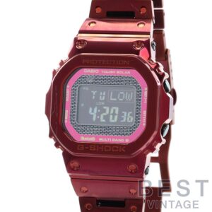 【中古】CASIO G-SHOCK FULL METAL 5000 SERIES カシオ Gショック フルメタル 5000シリーズ GMW-B5000RD-4JF