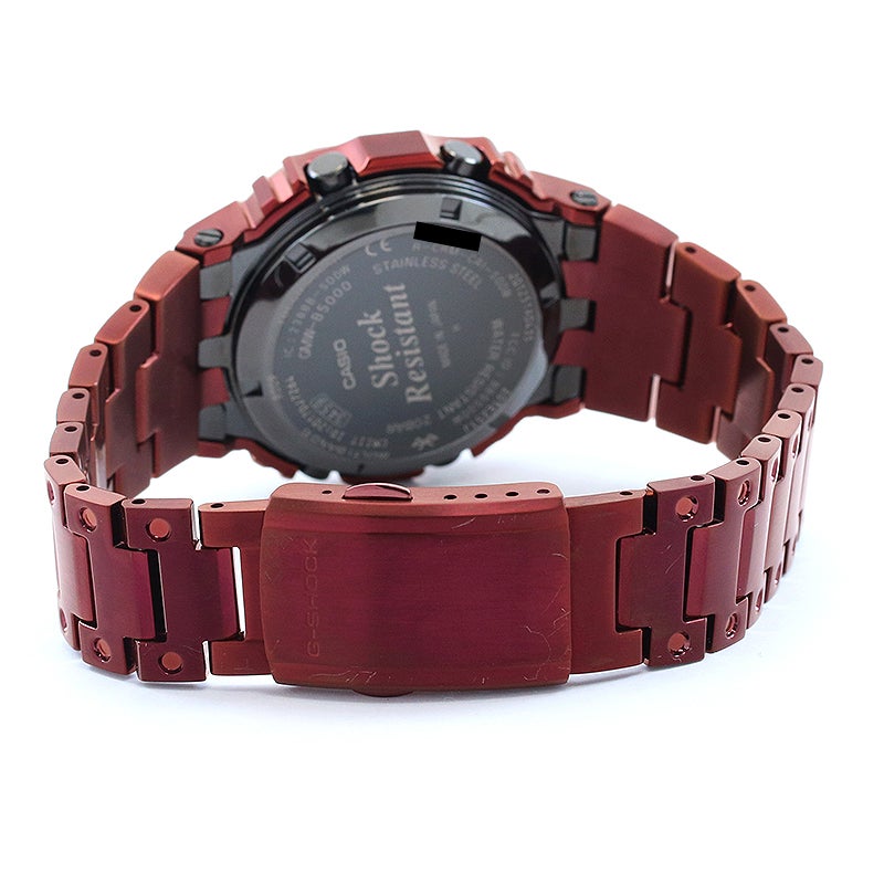 【中古】CASIO G-SHOCK FULL METAL 5000 SERIES カシオ Gショック フルメタル 5000シリーズ GMW-B5000RD-4JF