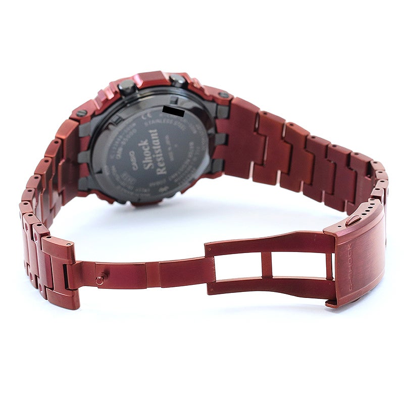 【中古】CASIO G-SHOCK FULL METAL 5000 SERIES カシオ Gショック フルメタル 5000シリーズ GMW-B5000RD-4JF