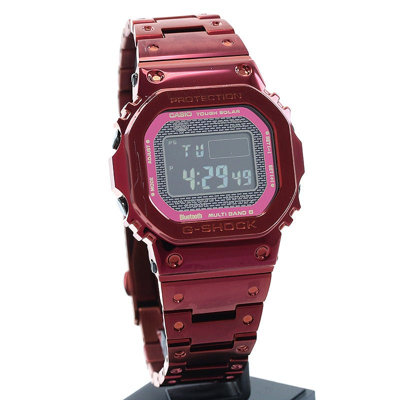 【中古】CASIO G-SHOCK FULL METAL 5000 SERIES カシオ Gショック フルメタル 5000シリーズ GMW-B5000RD-4JF