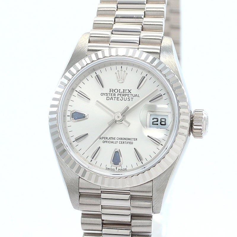 【中古】ROLEX OYSTER PERPETUAL LADY-DATEJUST 26 ロレックス オイスターパーペチュアル レディデイトジャスト 26 79179