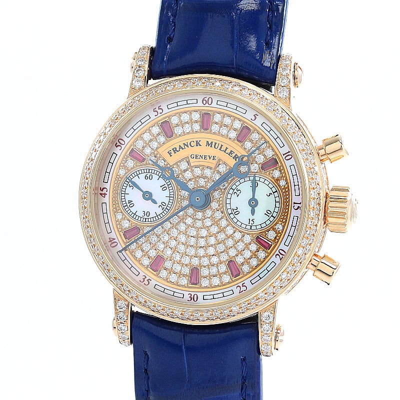 【中古】FRANCK MULLER ROUND CHRONOGRAPH フランク・ミュラー ラウンド クロノグラフ 2860NADCD