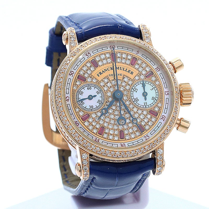 【中古】FRANCK MULLER ROUND CHRONOGRAPH フランク・ミュラー ラウンド クロノグラフ 2860NADCD