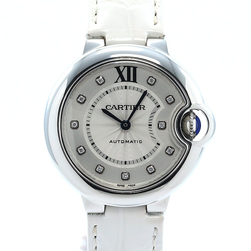 【中古】CARTIER BALLON BLEU DE CARTIER 33MM カルティエ バロン ブルー ドゥ カルティエ 33MM W4BB0009
