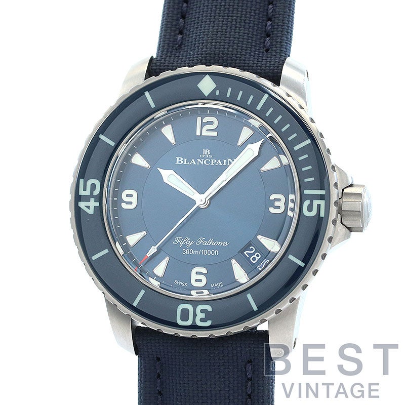 【中古】BLANCPAIN FIFTY FATHOMS AUTOMATIQUE ブランパン フィフティ ファゾムス オートマティック 5015-12B40-O52A