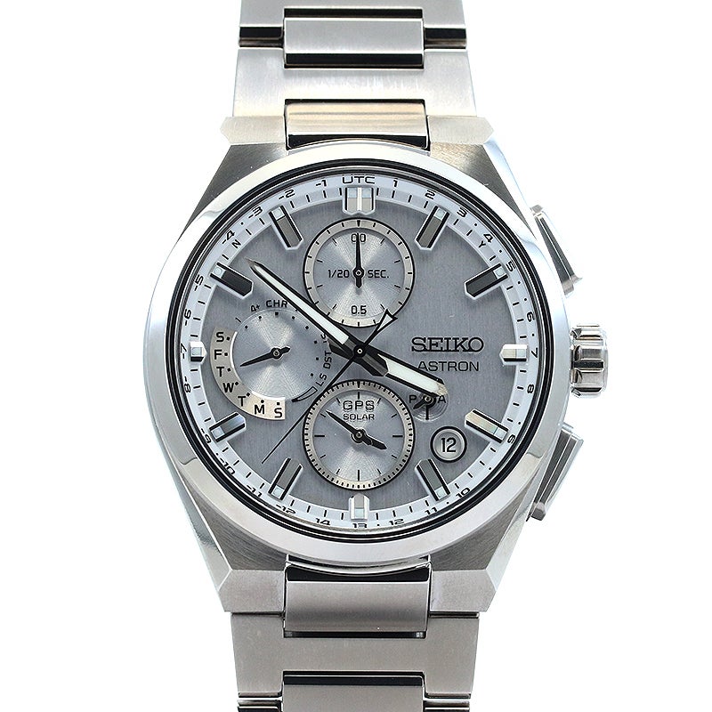 【中古】SEIKO ASTRON NEXTER GPS SOLAR DUAL TIME CHRONOGRAPH セイコー アストロン ネクスター GPSソーラー デュアルタイム クロノグラフ SBXC159 (5X83-0AE0-1)