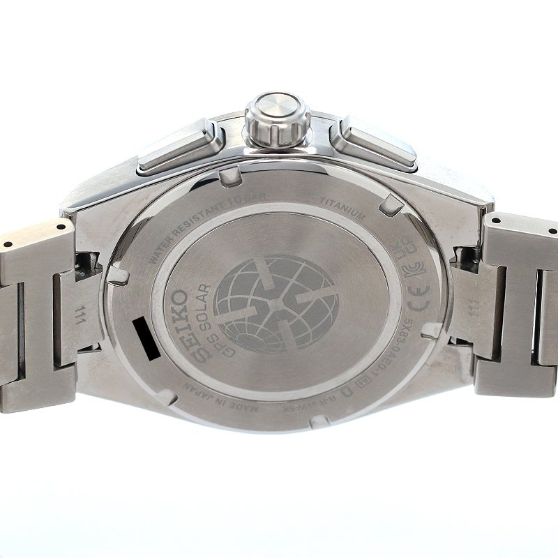 【中古】SEIKO ASTRON NEXTER GPS SOLAR DUAL TIME CHRONOGRAPH セイコー アストロン ネクスター GPSソーラー デュアルタイム クロノグラフ SBXC159 (5X83-0AE0-1)