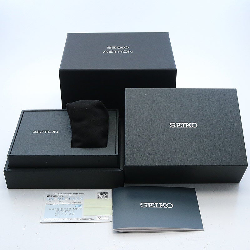 【中古】SEIKO ASTRON NEXTER GPS SOLAR DUAL TIME CHRONOGRAPH セイコー アストロン ネクスター GPSソーラー デュアルタイム クロノグラフ SBXC159 (5X83-0AE0-1)