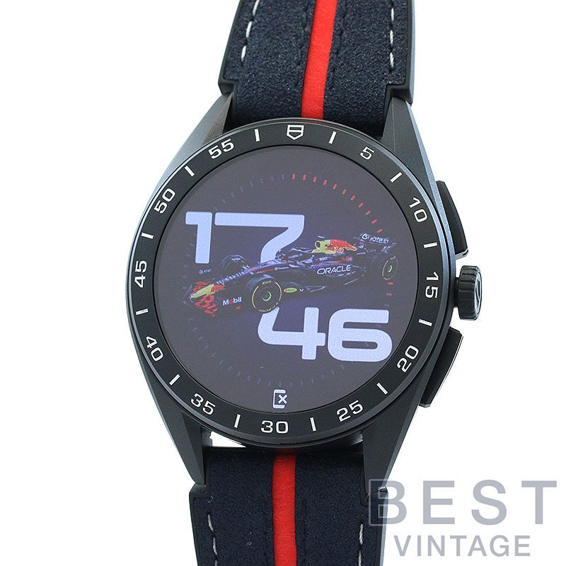 【中古】TAG HEUER CONNECTED CALIBRE E4 × ORACLE RED BULL RACING EDITION タグ・ホイヤー コネクテッド キャリバーE4 オラクル レッドブルレーシング SBR8A80.EB0365