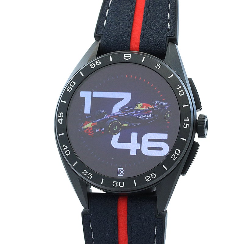 【中古】TAG HEUER CONNECTED CALIBRE E4 × ORACLE RED BULL RACING EDITION タグ・ホイヤー コネクテッド キャリバーE4 オラクル レッドブルレーシング SBR8A80.EB0365