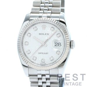 【中古】ROLEX OYSTER PERPETUAL DATEJUST 36 ロレックス オイスターパーペチュアル デイトジャスト 36 M116234-0087 (116234G)