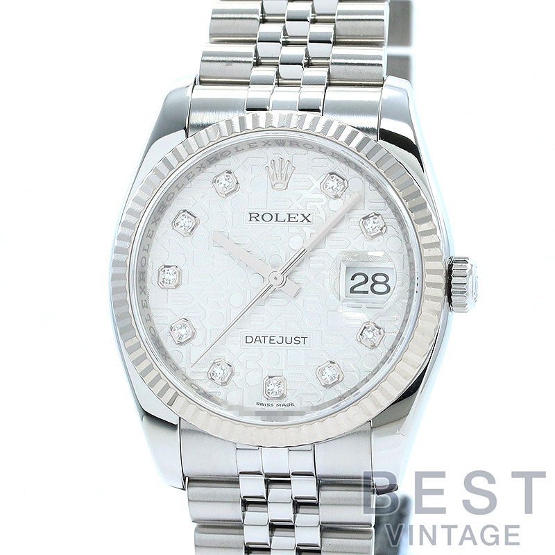 【中古】ROLEX OYSTER PERPETUAL DATEJUST 36 ロレックス オイスターパーペチュアル デイトジャスト 36 M116234-0087 (116234G)