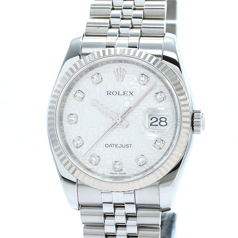 【中古】ROLEX OYSTER PERPETUAL DATEJUST 36 ロレックス オイスターパーペチュアル デイトジャスト 36 M116234-0087 (116234G)