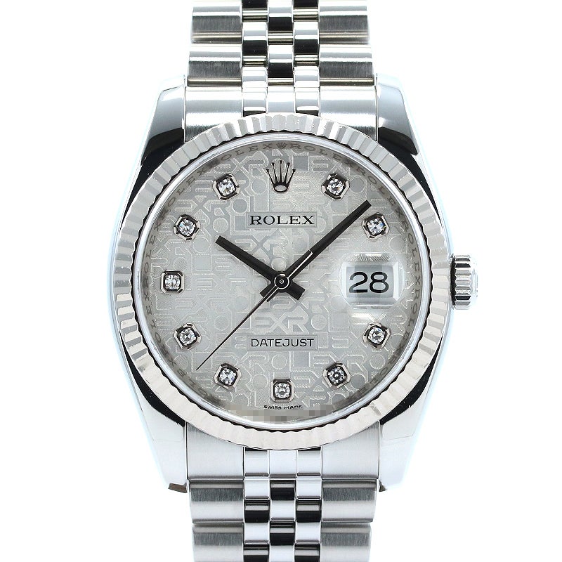 【中古】ROLEX OYSTER PERPETUAL DATEJUST 36 ロレックス オイスターパーペチュアル デイトジャスト 36 M116234-0087 (116234G)