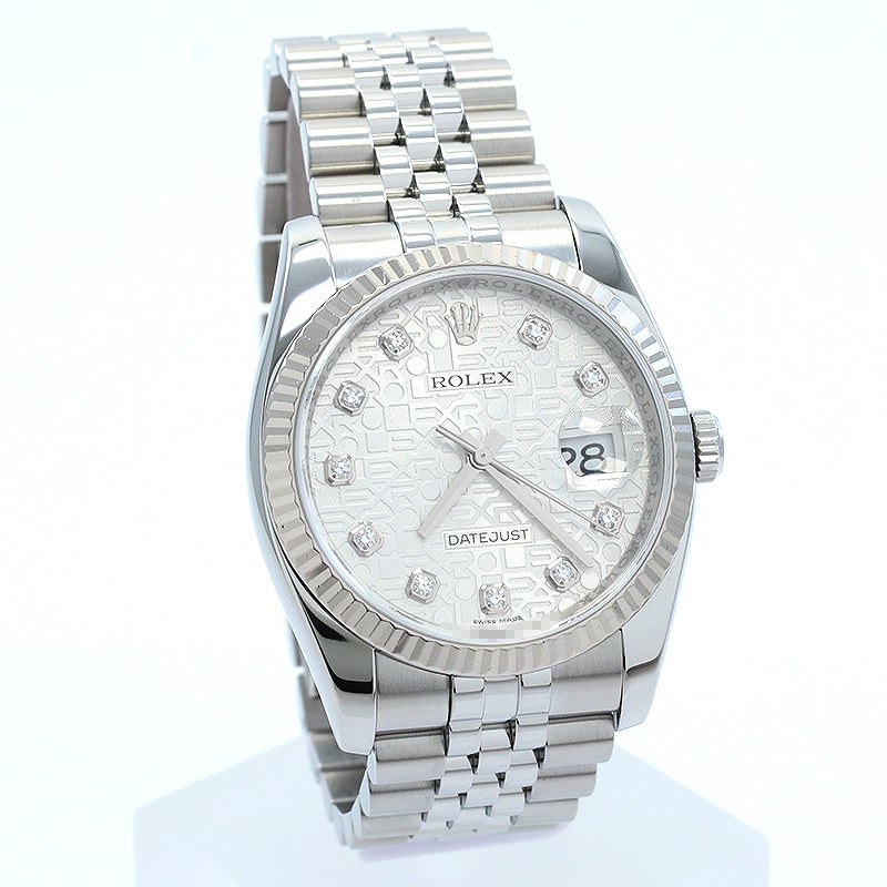 【中古】ROLEX OYSTER PERPETUAL DATEJUST 36 ロレックス オイスターパーペチュアル デイトジャスト 36 M116234-0087 (116234G)