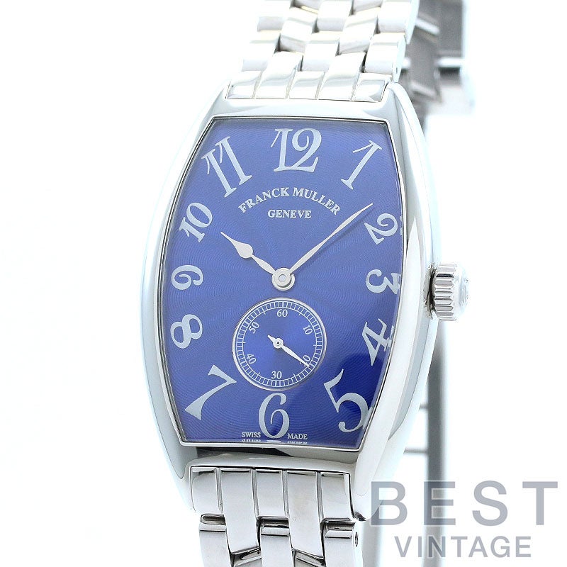 【中古】FRANCK MULLER TONNEAU CURVEX 25TH 1992 LIMITED / CINTREE CURVEX フランク・ミュラー トノウカーベックス 25TH 1992リミテッド 2851S6LTD1992BLUE AC