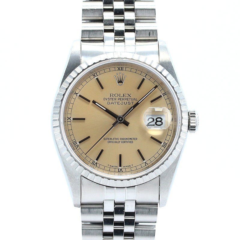 【中古】ROLEX OYSTER PERPETUAL DATEJUST 36 ロレックス オイスターパーペチュアル デイトジャスト 36 16220