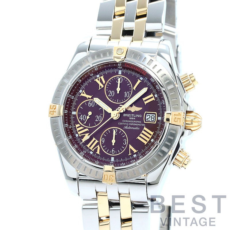 【中古】BREITLING CHRONOMAT EVOLUTION ブライトリング クロノマット エボリューション B1335611/K521/372D (B156K21PAO)