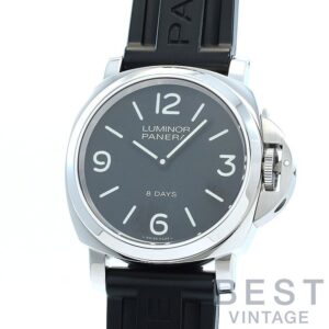 【中古】OFFICINE PANERAI LUMINOR BASE 8 DAYS 44MM ACCIAIO オフィチーネ・パネライ ルミノール ベース 8デイズ 44MM アッチャイオ PAM00560