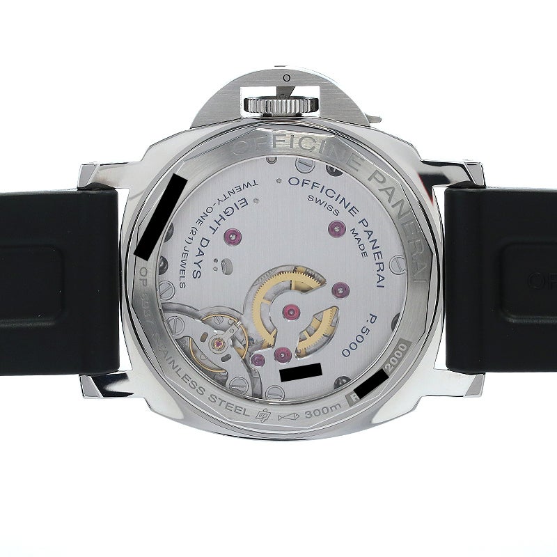 【中古】OFFICINE PANERAI LUMINOR BASE 8 DAYS 44MM ACCIAIO オフィチーネ・パネライ ルミノール ベース 8デイズ 44MM アッチャイオ PAM00560