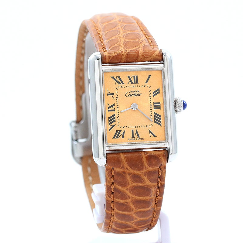 【中古】CARTIER MUST TANK SMALL MODEL 2003 CHRISTMAS LIMITED カルティエ マストタンク SM 2003年クリスマス限定 W1017654