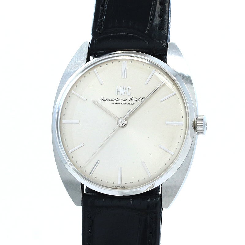 【中古】IWC VINTAGE MECHANICAL C-SHAPE WATCH アイ・ダブリュー・シー ヴィンテージ メカニカル Cラインシェイプ ウォッチ -