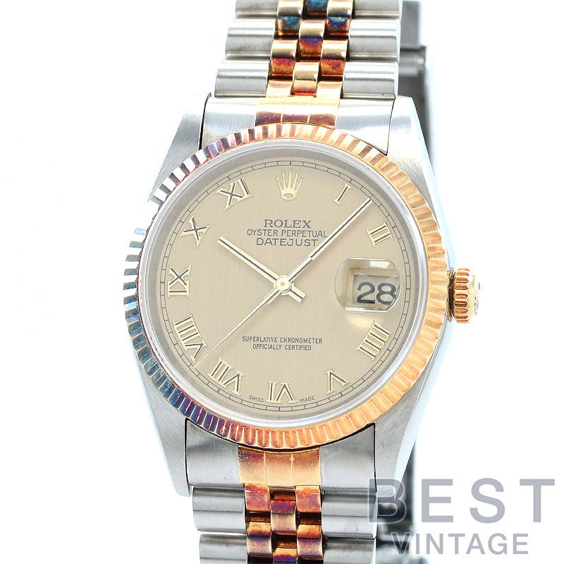 【中古】ROLEX OYSTER PERPETUAL DATEJUST 36 ロレックス オイスターパーペチュアル デイトジャスト 36 16233