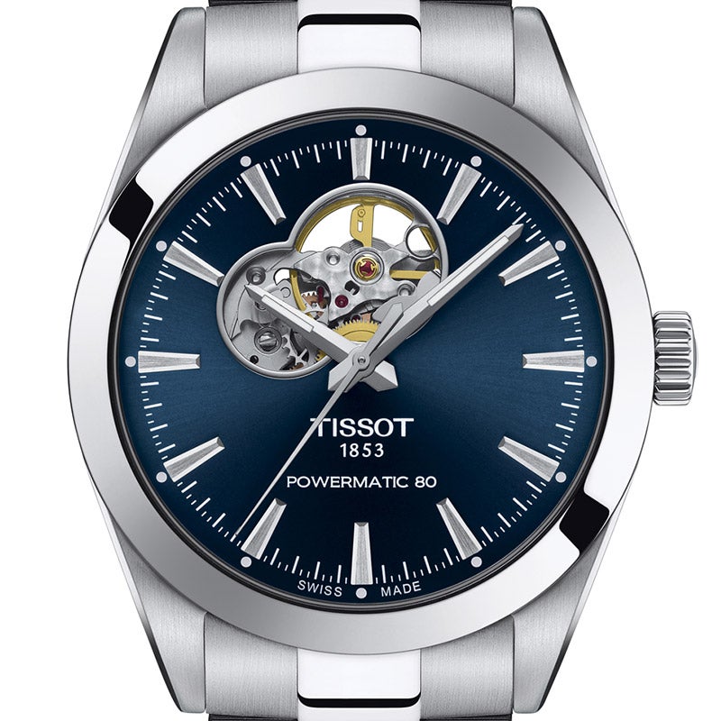 TISSOT Gentleman Automatic Open heart ティソ ジェントルマン オートマティック オープンハート T127.407.11.041.01