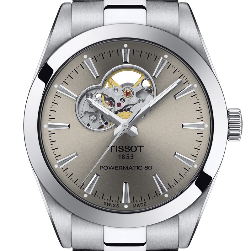 TISSOT Gentleman Automatic Open heart ティソ ジェントルマン オートマティック オープンハート T127.407.11.081.00