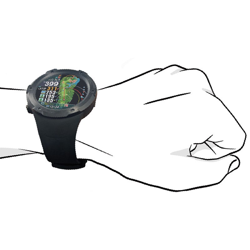 Shot Navi Evolve PRO Touch Black ショットナビ エボルブ プロ タッチ ブラック EvolvePROTouch-BK
