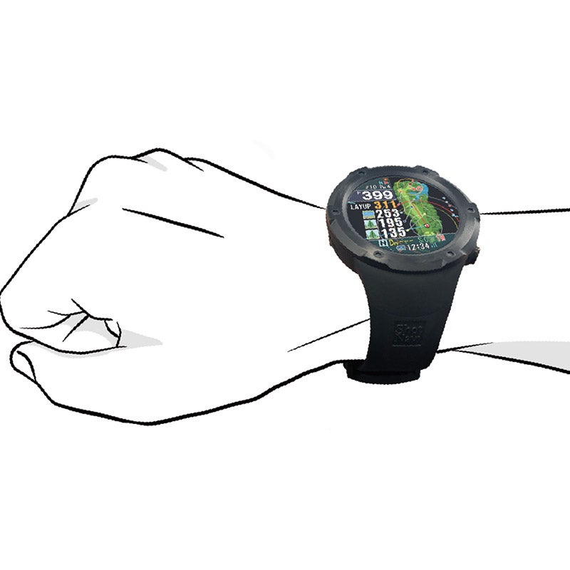 Shot Navi Evolve PRO Touch Black ショットナビ エボルブ プロ タッチ ブラック EvolvePROTouch-BK