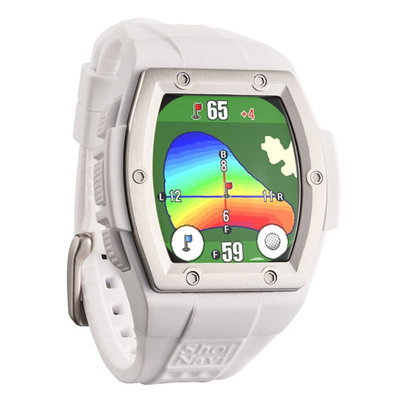 Shot Navi Crest II Touch White ショットナビ クレスト2 タッチ ホワイト CrestIITouch-WH