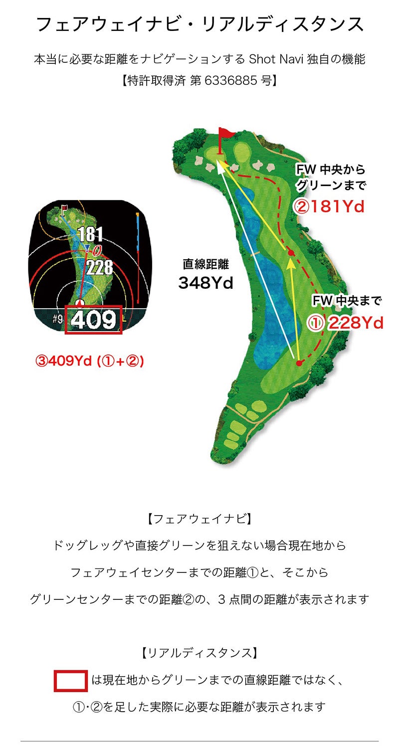 Shot Navi Crest II Touch White ショットナビ クレスト2 タッチ ホワイト CrestIITouch-WH