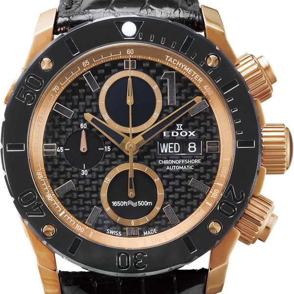 EDOX CHRONOFFSHORE-1 CHRONOGRAPH AUTOMATIC エドックス クロノオフショア1 クロノグラフ オートマチック 01114-37R-NIR4-L