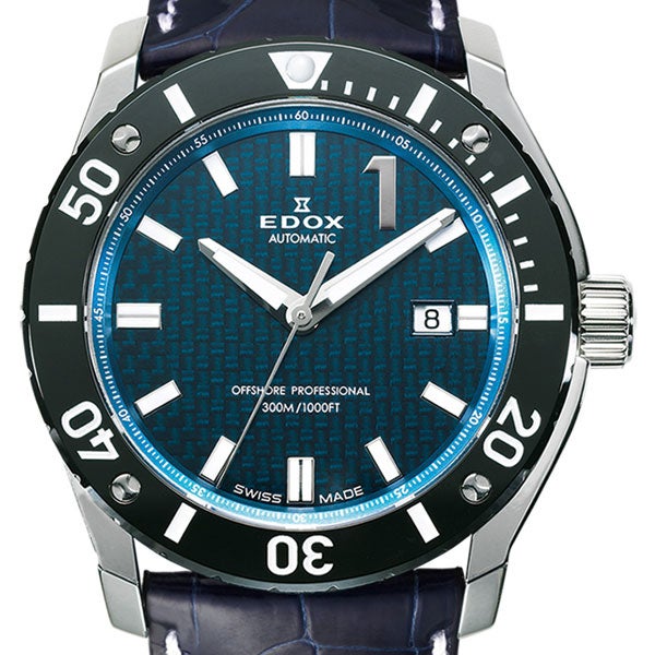 EDOX CHRONOFFSHORE-1 PROFESSIONAL エドックス クロノオフショア1 プロフェッショナル 80088-3-BUIN1-L