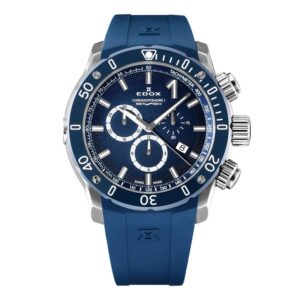 EDOX CHRONOFFSHORE-1 CHRONOGRAPH エドックス クロノオフショア1 クロノグラフ 10221-3BU3-BUIN3