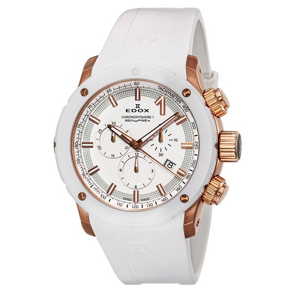 EDOX CHRONOFFSHORE-1 CHRONOGRAPH エドックス クロノオフショア1 クロノグラフ 10221-37RB3-BIR3