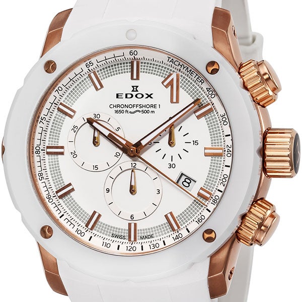 EDOX CHRONOFFSHORE-1 CHRONOGRAPH エドックス クロノオフショア1 クロノグラフ 10221-37RB3-BIR3