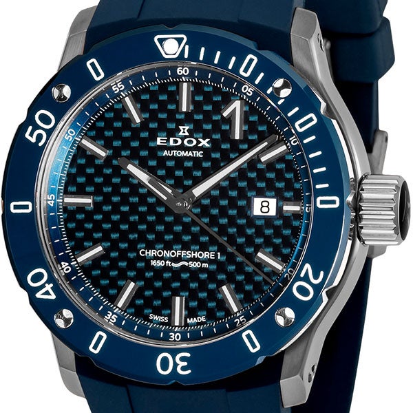 EDOX CHRONOFFSHORE-1 PROFESSIONAL エドックス クロノオフショア1 プロフェッショナル 80099-3BU3-BUIN3