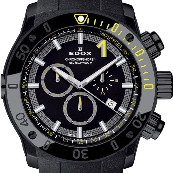 EDOX CHRONOFFSHORE-1 CHRONOGRAPH エドックス クロノオフショア1 クロノグラフ 10221-37N-NINJ