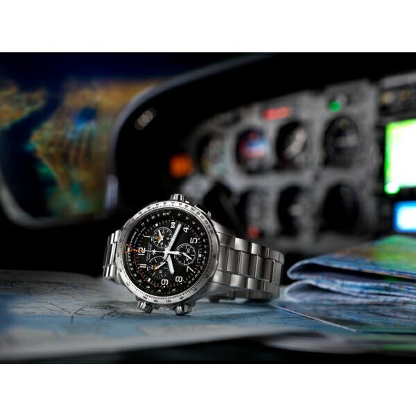 HAMILTON KHAKI X-WIND GMT CHRONO QUARTZ ハミルトン カーキ X-ウインド H77912135