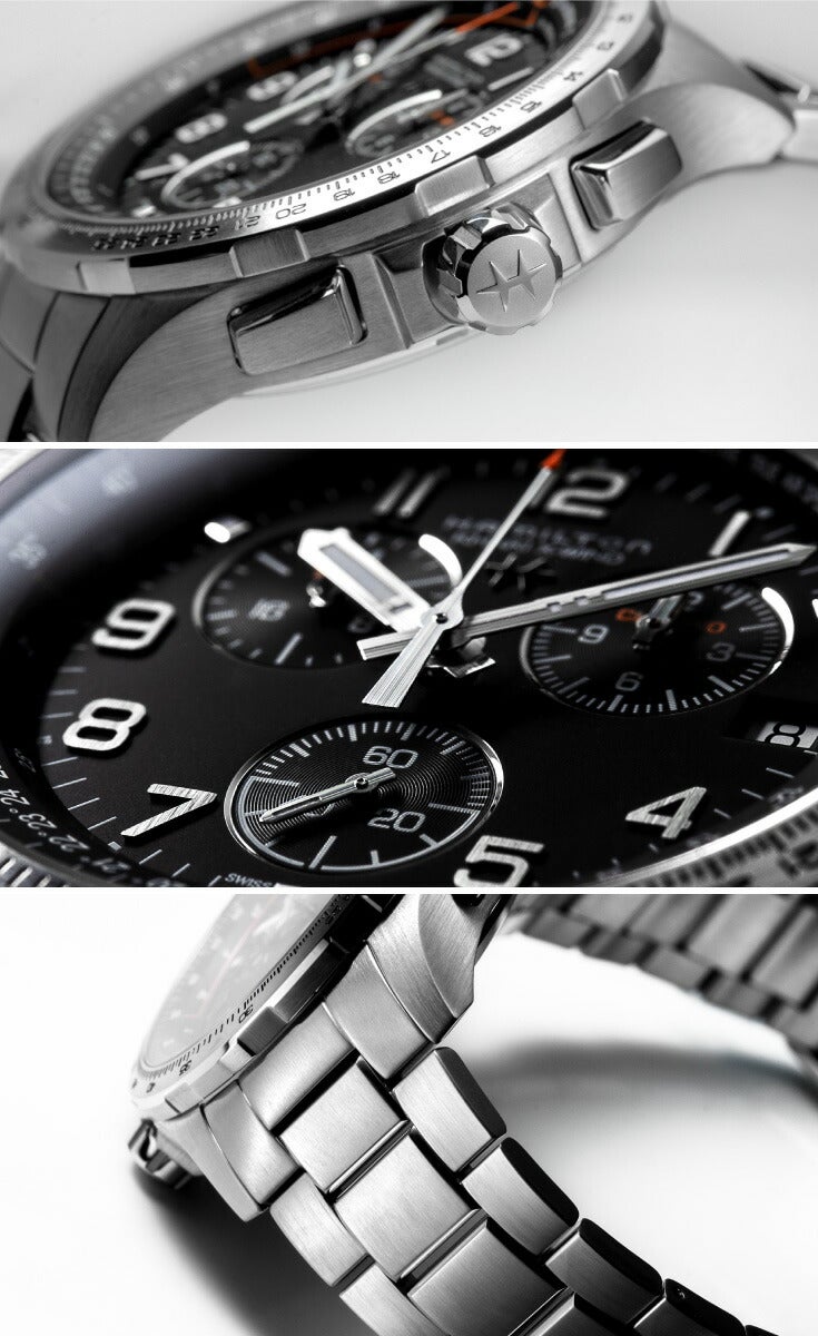 HAMILTON KHAKI X-WIND GMT CHRONO QUARTZ ハミルトン カーキ X-ウインド H77912135